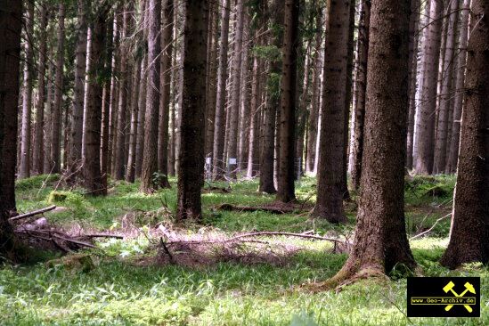 SDAG Wismut Schurf U3 bei Schacht 337 im Revier Johanngeorgenstadt, Erzgebirge, Sachsen - 21. Mai 2009 (2).jpg